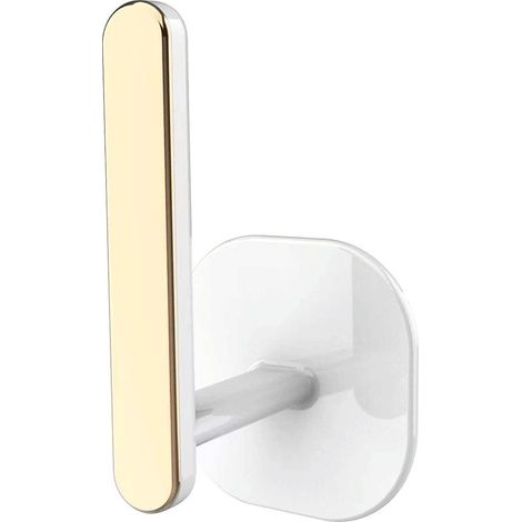 Gancio di stoccaggio adesivo senza foratura, ABS, montaggio a parete decorativo per la camera da letto e dormitorio (1/5)