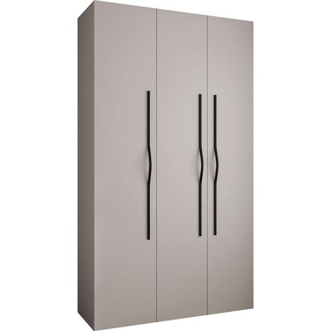 Armario Hartford 563, Cachemira, 246x140x42cm, Puertas de armario: Con bisagras, Número de estantes: 7