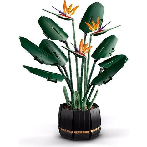 Bouquet de fleurs artificielles Hongchun, set créatif pour adultes, décoration maison, collection de plantes LEGO, accessoire floral à assembler