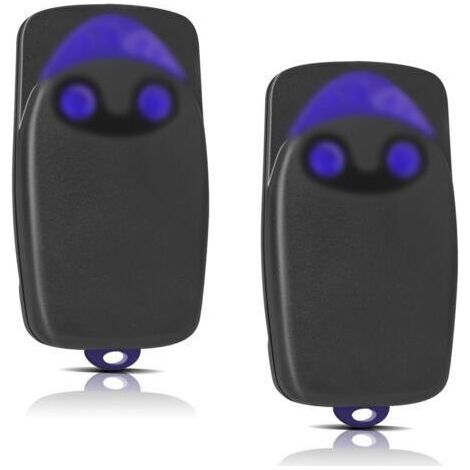 2 Pièces Remplacement pour télécommande NICE, télécommande portail 433,92MHz 2 canaux, compatible avec Flo1r-s, Flo2r-s, Flo4r-s (1/5)