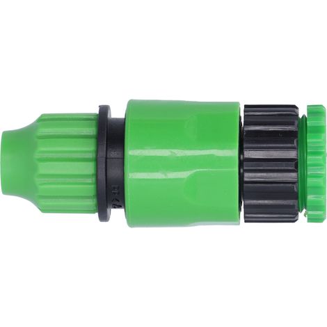 Adaptateur raccord rapide en plastique file mâle G1/2 vers tuyau 9mm pour arrosage jardin pelouse (1/5)