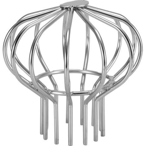 304 Protège-gouttières en acier inoxydable Filtres de protection de gouttière 160 mm (1/5)