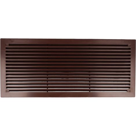 Badezimmerlüftung Kunststoff Mahagoni 290mm x 125mm Kunststofflüftungsgitter