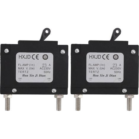 Circuit breaker of safety 23Has for generators of gasoline professional, 2 pieces, with switch for 230V (1/5)