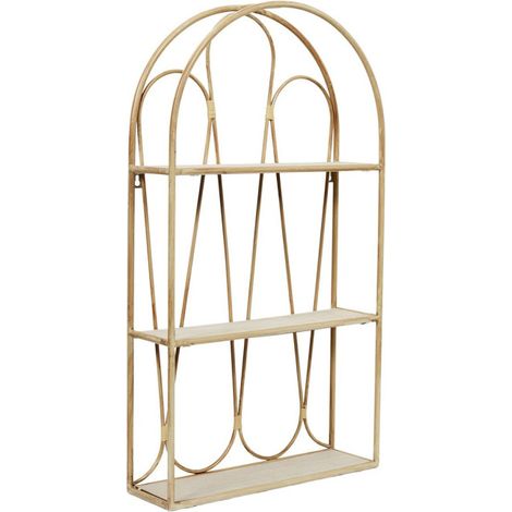 Étagère Murale Arche "Java" 73cm Naturel (1/4)