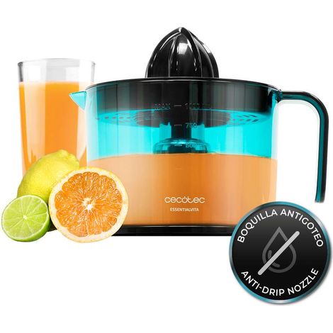 Spremiagrumi EssentialVita Adjust Black Cecotec