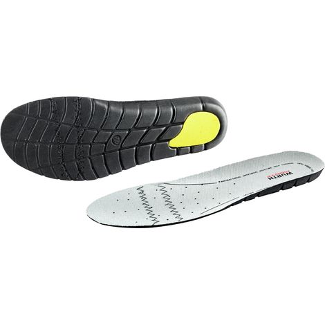 Würth Modyf – Semelles en mousse EVA 42 – Absorption des chocs – Anti-transpirantes – Support latéral très bon – Confort optimal pour chaussures de travail