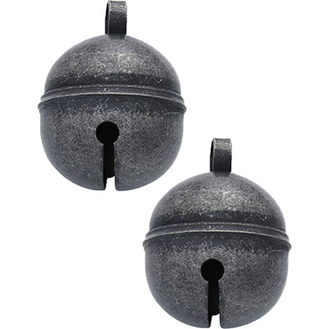 Clochette pour collier pour chat, sonnette en laiton avec anneau porte-clés, style bronze rétro. (1/5)