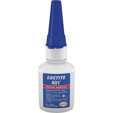 Loctite – Colle cyanoacrylate multi-usages 20g – Collage plastiques, caoutchoucs, métaux – Pour espaces confinés et chantiers humides