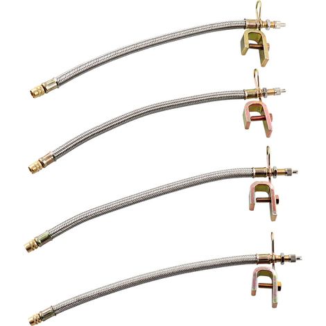 Reifenventilverlängerung, Reifenventilverlängerung für LKW-, Bus- und Anhängerreifen, 30 cm, 4er-Pack (1/5)