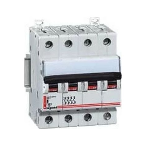 Legrand 006561 Magneto-therm circuit breaker DX 6000 - LEXIC SCREW - 4P - 400 V - 10 A - CURVE C