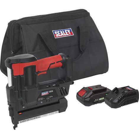 Sealey SV20 Series Cordless Nail/Staple Gun Kit 18G 20V 2Ah CP20VNGKIT1 (1/5)