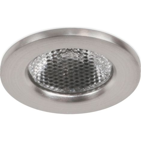 Empotrable techo IO IP44 LED COB 1W - CRI80 5500K 25º Níquel mate