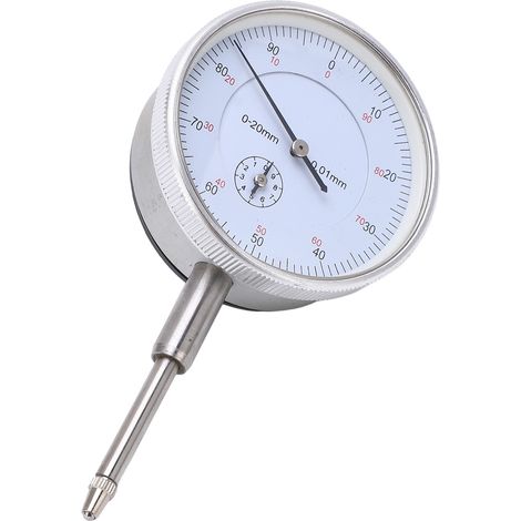 Jauge de mesure mécanique à aiguille, indicateur de précision 0-20mm pour atelier (1/5)