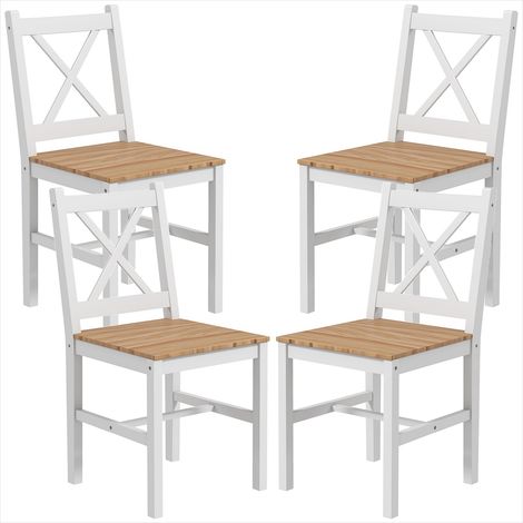 Banc de salle à manger Chaises de salle à manger en pin massif (1/5)