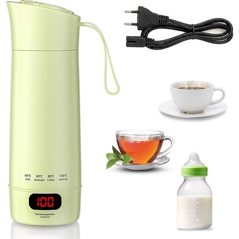 Bouilloire Electrique Portable, 400 ML Mini Bouilloire Electrique (1/5)