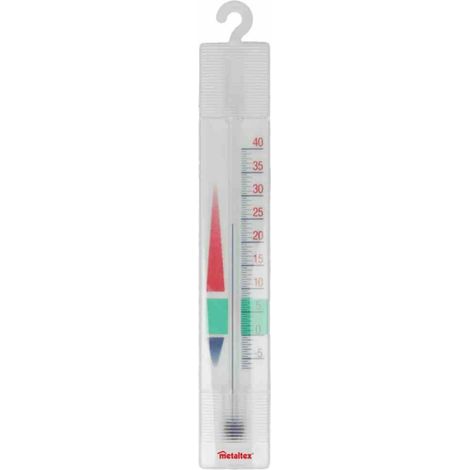 Kühlschrank-Thermometer große Ziffern mit 0,5 Grad-Skala, große Ziffern (1/2)