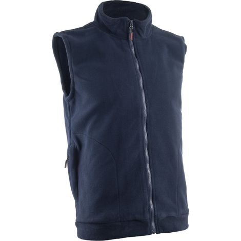 Chaleco de trabajo sin mangas POLAIRE Azul marino XL - 52/54 (1/2)