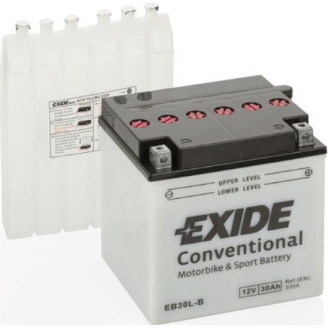 Batería Tudor YB30L-B para moto Exide