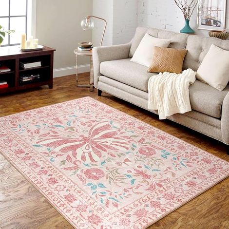 Tapis papillon doux et lavable pour chambre à coucher, salon, cuisine, chambre d'enfant, chevet - 120 x 180 cm (1/5)