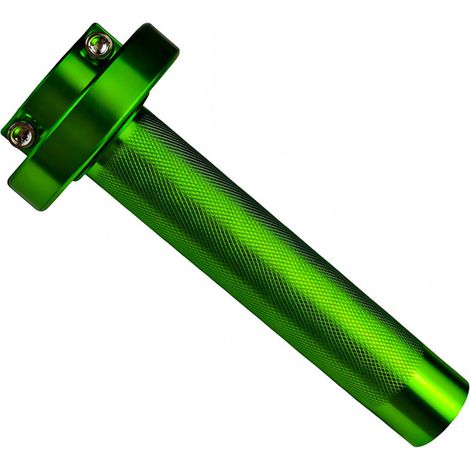 Manopola dell'acceleratore sportiva antiscivolo - verde (1/2)