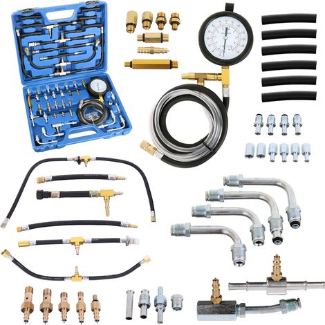 TESTER PRESSIONE CARBURANTE INIEZIONE BENZINA DIAGNOSTICA AUTO (1/5)