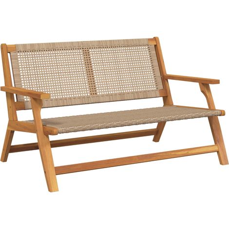 Teenpull – gartenmöbel Beige 122 x 78 x 73 cm Massivholz Akazie (1/5)