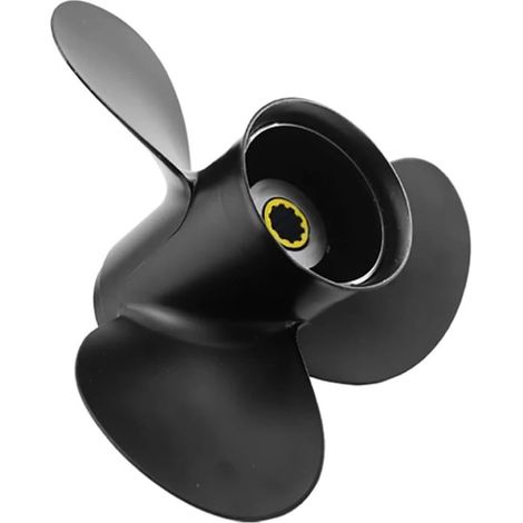 for hélice Hors-Bord 9,8 x 3R0B64518-0, Compatible avec Les s de Bateaux 25-30, vis en Alliage d'aluminium, 3 Lames, 10 cannelures (1/5)