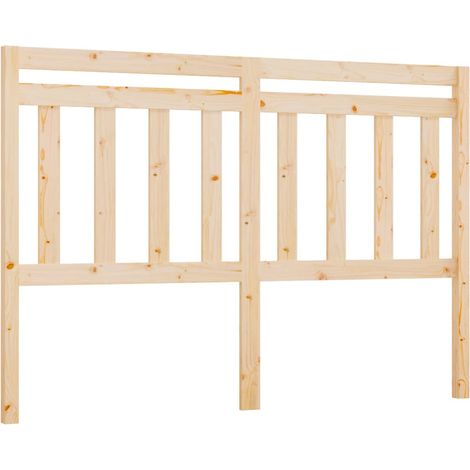 Maison Exclusive - Kopfteil 140x4x100 cm Massivholz Kiefer