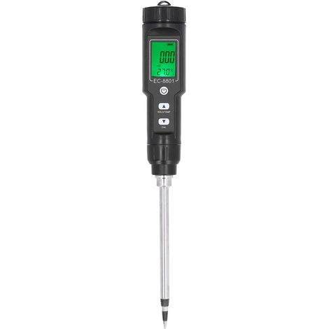 Bodentester, kleines Bodenmessgerät mit Batteriewarnfunktion und abnehmbarer Sonde für Gewächshaus-, Gartenbau- und landwirtschaftliche Böden zur Verwendung im Labor (1/5)