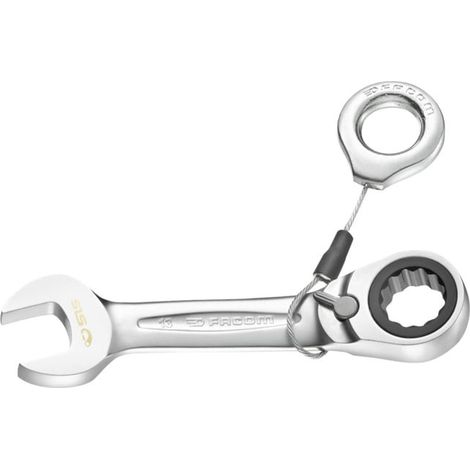 Clé mixte à cliquet 13 mm Facom ( Prix pour 1 ) (1/2)