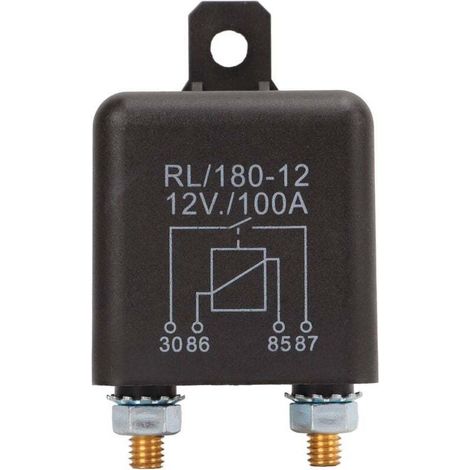 Bardusch-Relais de démarrage Batterie Isolant Charge Relais Commutateur pour Voitures Motos Démarreurs Moteurs GPS 12V (1/4)