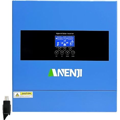 Inversor solar híbrido, salida de onda sinusoidal pura, doble salida para mayor versatilidad, ANJ-4200W-24V-W (1/2)