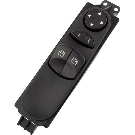 Pour les interrupteurs de lève-vitres Mercedes-Benz Vito W639 – bouton de commande principal Viano Bus Mixto 6395450913 – très adaptable et durable. (1/5)