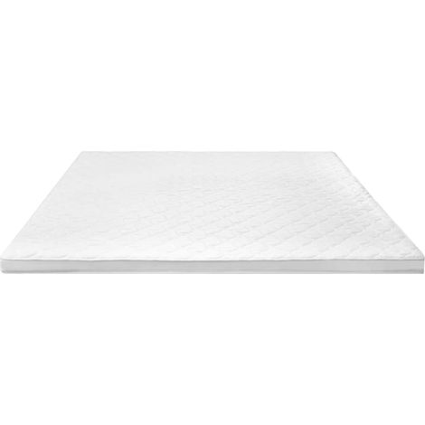 vidaXL Sobrecolchón 160x200 cm espuma de gel frio 6 cm perfil huevo (1/2)