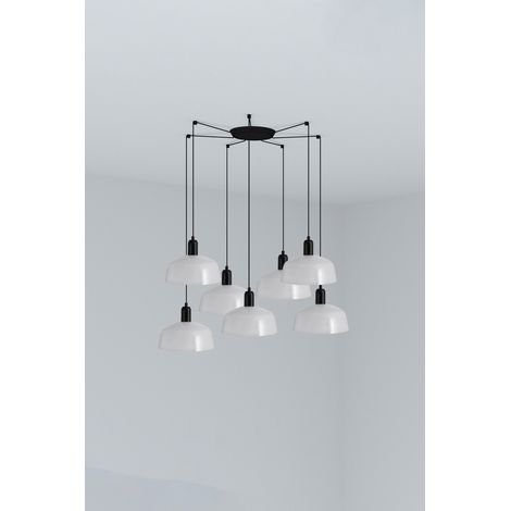 TATAWIN M 7L Colgante cristal blanco