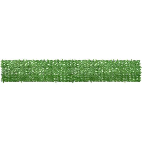 Brise vue pour balcon - Brise vent Écran de jardin avec feuilles vert 500x75 cm BV747120 - BonneVie (1/4)