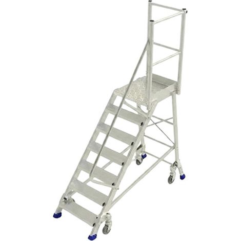 Plattformleitern 4 Stufen - Maximale Arbeitshöhe. 2.80m - ES304DA-R (1/5)