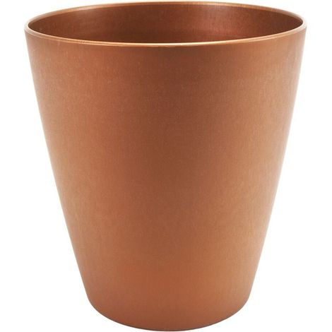 Pot AGATHA Ø24cm - Dim. 23,7 x 25,8 cm - Volume 7L - Couleur cuivre - EDA