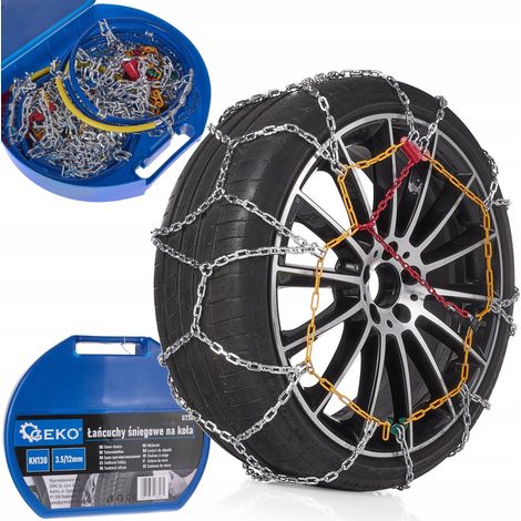 Geko KN130 Chaînes à neige pour roues 15 à 19 pouces (1/3)