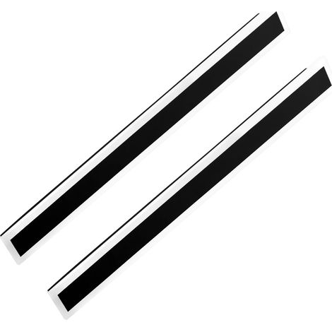 Mophorn Set di 2 applique da parete per esterni, 10 W, LED moderni da 1000 mm, RGB regolabili 2700 K-6000 K, IP65 impermeabili, luce multi-direzionale per veranda e garage (1/5)