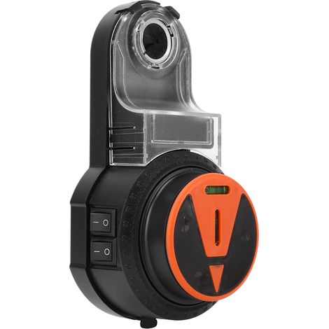 Collecteur de poussière pour perceuse 2 en 1, pivotant à 360°, avec couvercle anti-poussière pour perceuse électrique, idéal pour la construction. (1/5)