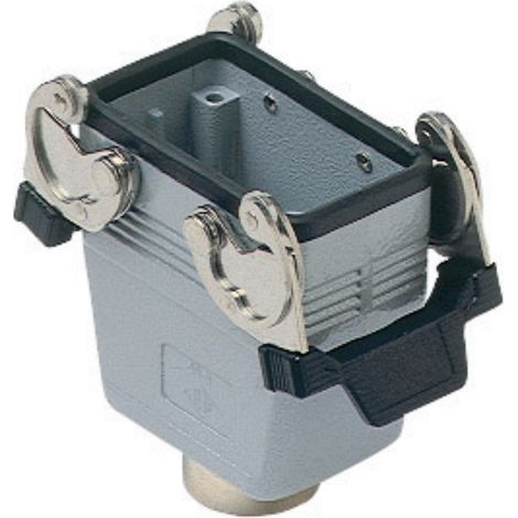 capot 2 leviers - avec joint - pg16 - sortie verticale - gabarit 57.27 - ilme chv10g