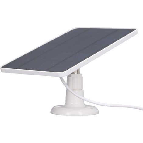 Panneau solaire portable 4W avec câble Micro USB intégré pour appareils photo et petits gadgets (1/5)