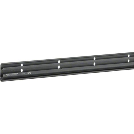 Hager Modell Elektrischer Sockelleisten Schwarz 20x55mm 2000mm (1/5)
