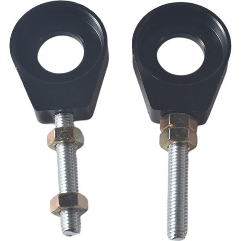 Tensor de cadena negro de 15 mm compatible con minimotos, quads, pit bikes y motocicletas todoterreno Coleman CT200U, Baja Warrior MB165, MB200 Trail, Motovox MBX10, MBX11 (196 cc, 6,5 hp), CRF50 y XR