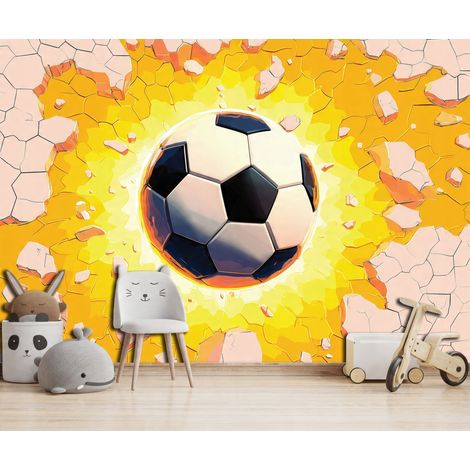 Fototapete Modernes Motiv 3D-Optik, für Kinderzimmer, 150 x 105 cm – Komplettset inkl. Kleister & Anleitung (1/5)