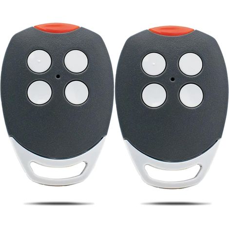 Lot de 2 télécommandes pour porte de garage Ditec GOL4C, ZEN2C, ZEN4C, pour porte de garage
