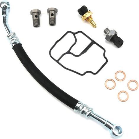 Dichtungssatz für Motorölfiltergehäuse, kompatibel mit E46, E39, E53, E85, 325Ci, 530i, X5, Z3 (1/5)