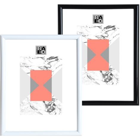 CORNICE 'AMBROISE' cm 13 x 18 con portafoto - bianco